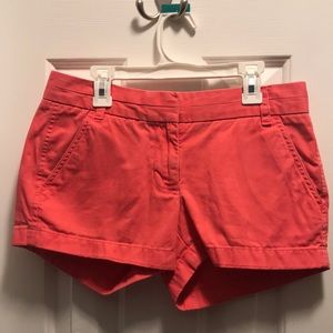 J CREW chino shorts
